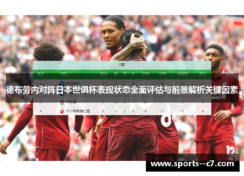 德布劳内对阵日本世俱杯表现状态全面评估与前景解析关键因素